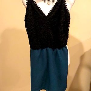 Charlotte Russe Spaghetti strap Romper